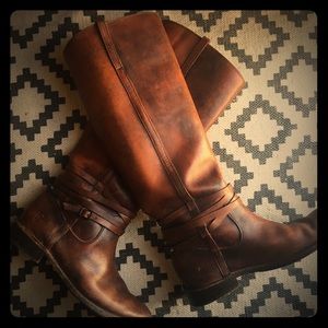 Frye Shirley Riding Boots.